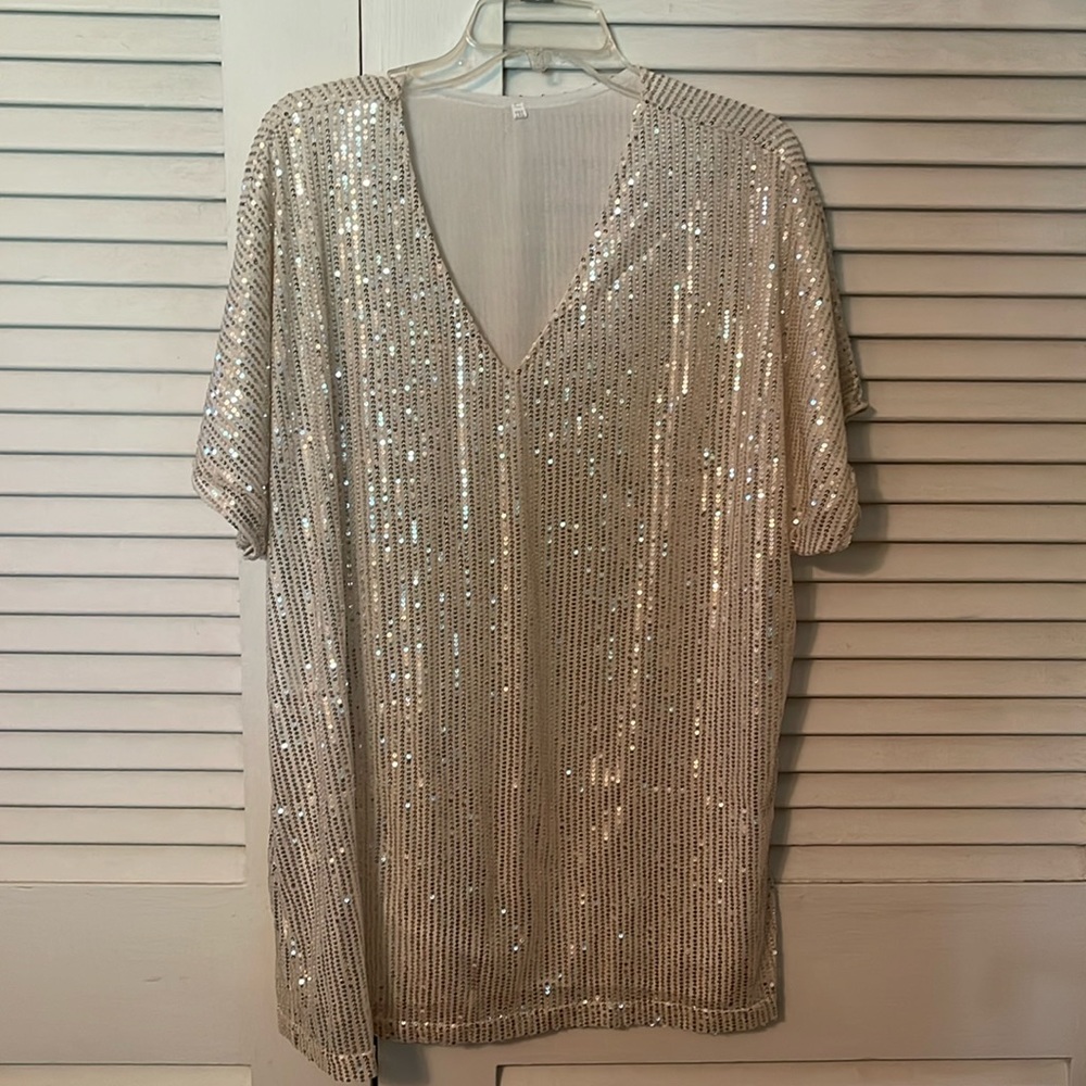Sequin Blouse